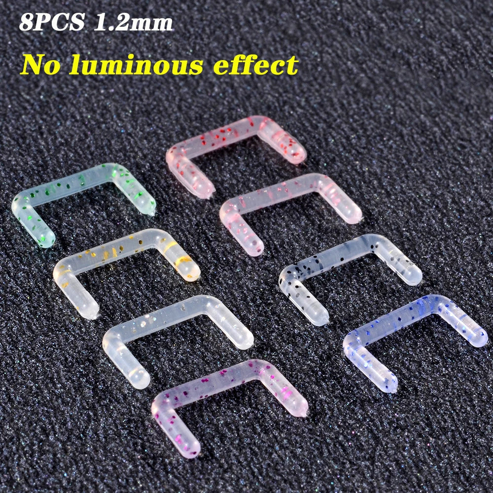 Surgical Steel Bar Tongue Rings Acrylic Glow in the dark ball Tongue Barbell Luminous Acrylic Ball Belly button Ring Piercing Good Vibrations