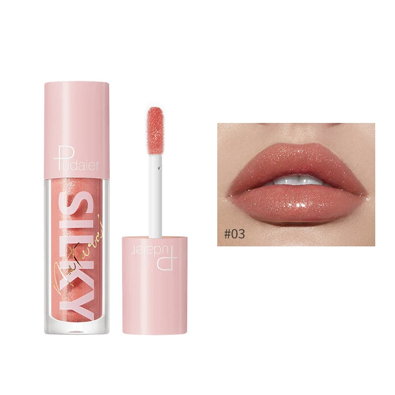 Wholesale Makeup 16 Colors Mirror Water Gloss Lip Gloss Moisturizing Lasting Vegan High Shine Lipgloss Private Label Cosmetics Good Vibrations