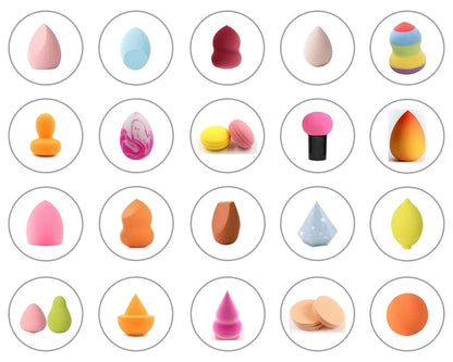 Make up Powder Puff Beauty Egg Esponjas De Maquillaje Makeup Blender Face Foundation Sponge Beauty Sponge Blender Makeup Sponge Good Vibrations