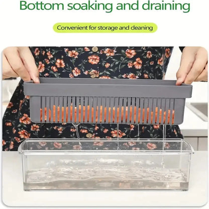 Kitchen Gadgets Rts Discount 8-blaeds Mandolin Manual Onion Veggie Chopper Dicer Kitchen Slicer Multifunctional Vegetable Cutter Good Vibrations