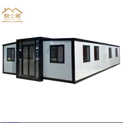 Foldable 40ft Expandable Container Home Office in Australia Tiny House With 20ft Size Made From Sandwich Panel