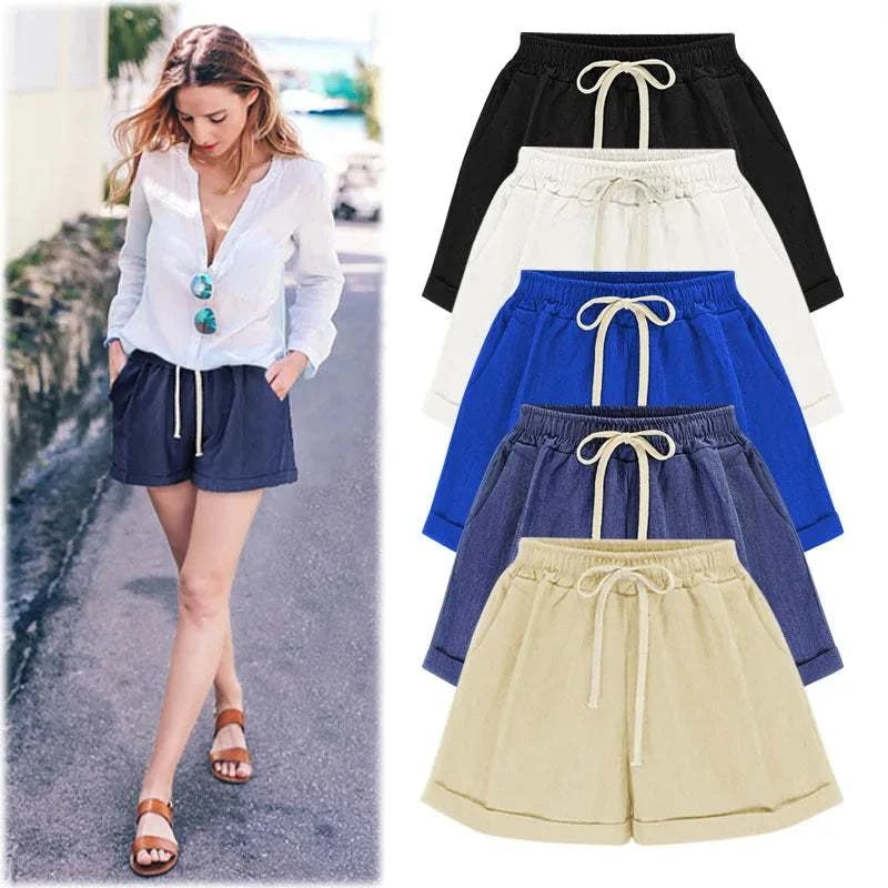 Crotchless Shorts wide-leg design for comfort and easy access