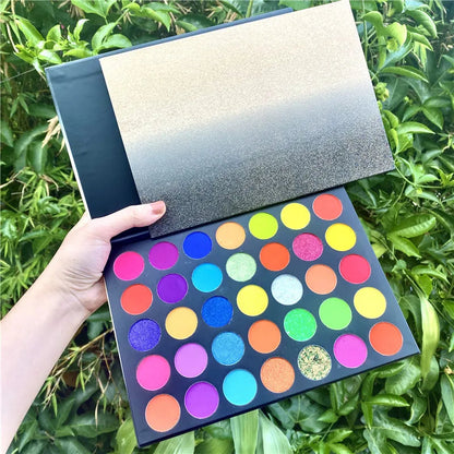 Wholesale Custom Your Own Brand Makeup Eye Shadow Palette Private Label Makeup Eyeshadow Palette Good Vibrations