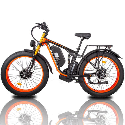 Hot Sale 26-Inch EU Stock MTB Electric Bike with Dual Motor 48V 23Ah Integrated Lithium Battery Rechargeable E-Bike Good Vibrations