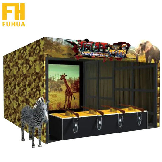 Indoor 3D VR Hunting Simulator Arcade Gun Shooting Game for Garden or Playhouse Earn Money Amusement Park Equipment Good Vibrations
