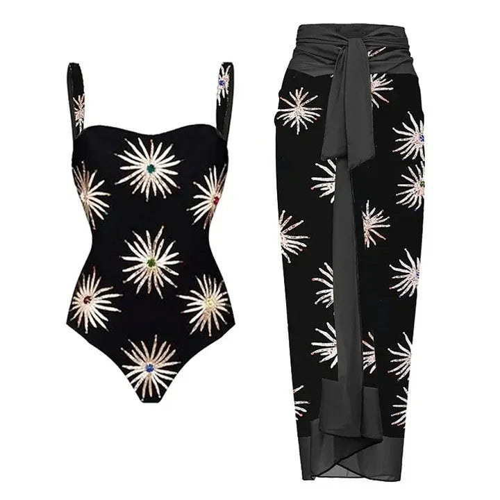 SM2114 Kimshein Fashion High Quality New Women Outfits Cover Swimwear Women Casual Bodysuit Swimsuit Good Vibrations