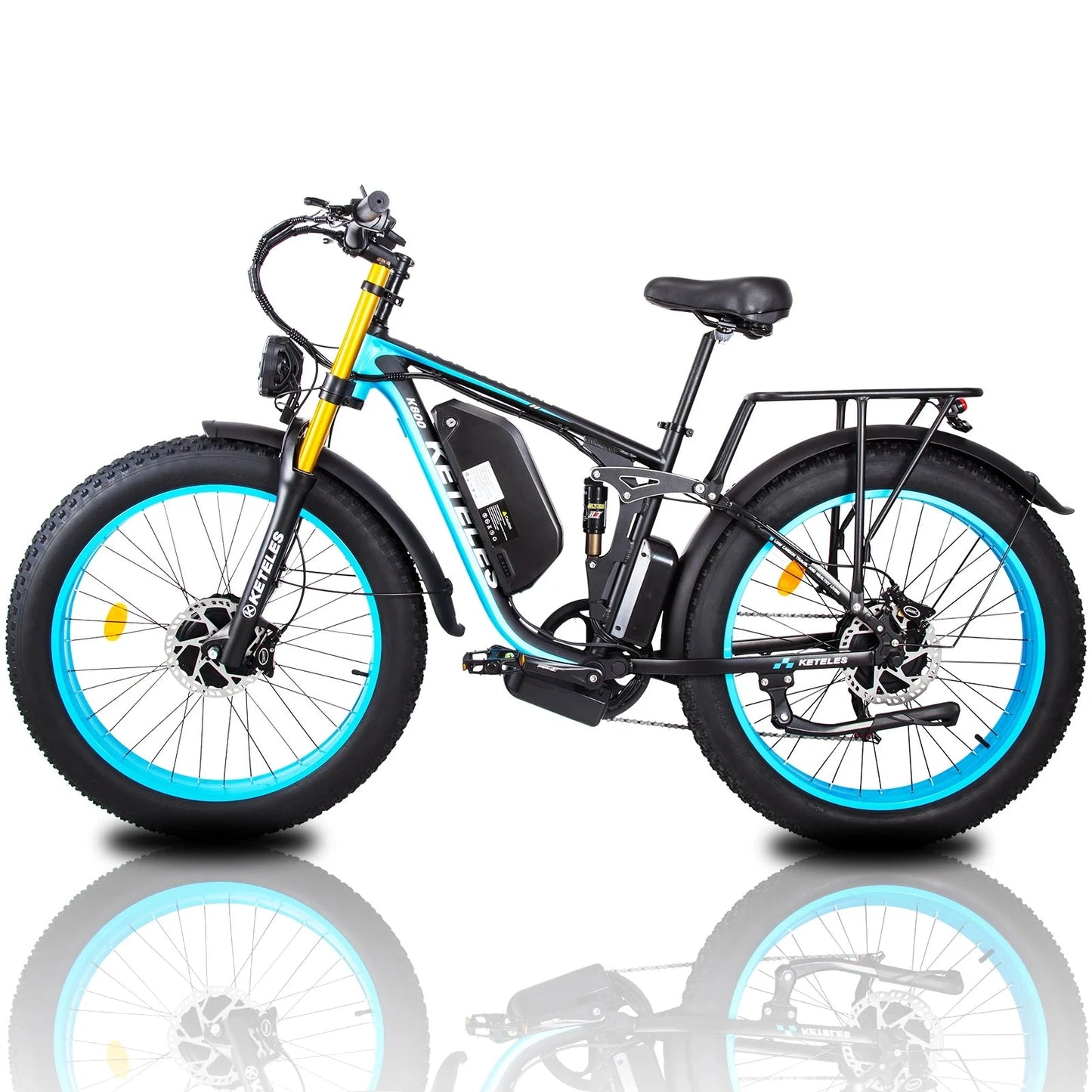 Hot Sale 26-Inch EU Stock MTB Electric Bike with Dual Motor 48V 23Ah Integrated Lithium Battery Rechargeable E-Bike Good Vibrations