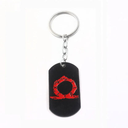 New God of War 4 Kratos Sword Keychain Pendant Keyring Jewelry Men And Women Car key chain Accessories Good Vibrations