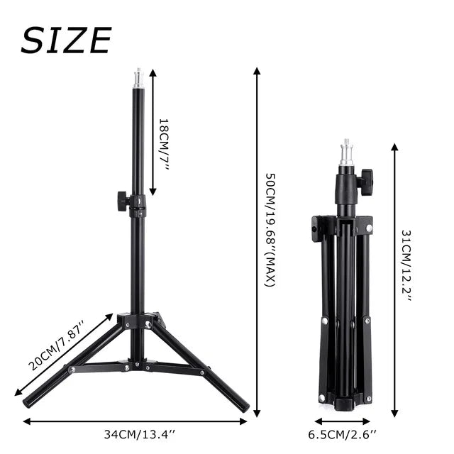 26cm LED Selfie Ring Lamp Photographic Selfie Ring Lighting USB Remote Fill light For Tiktok Video Live with Phone Holder Tripod Good Vibrations Adult Super Store