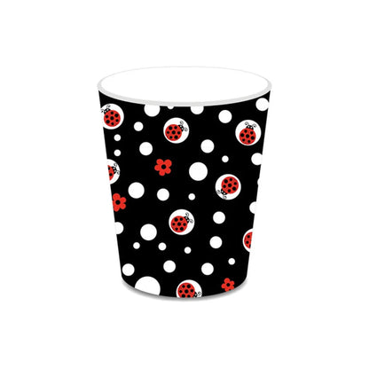 Cartoon Ladybug Theme Birthday Supplies Tablecloth Paper Plate Cup Banner Balloon Party Decoration Set Baby Shower Decoration Good Vibrations