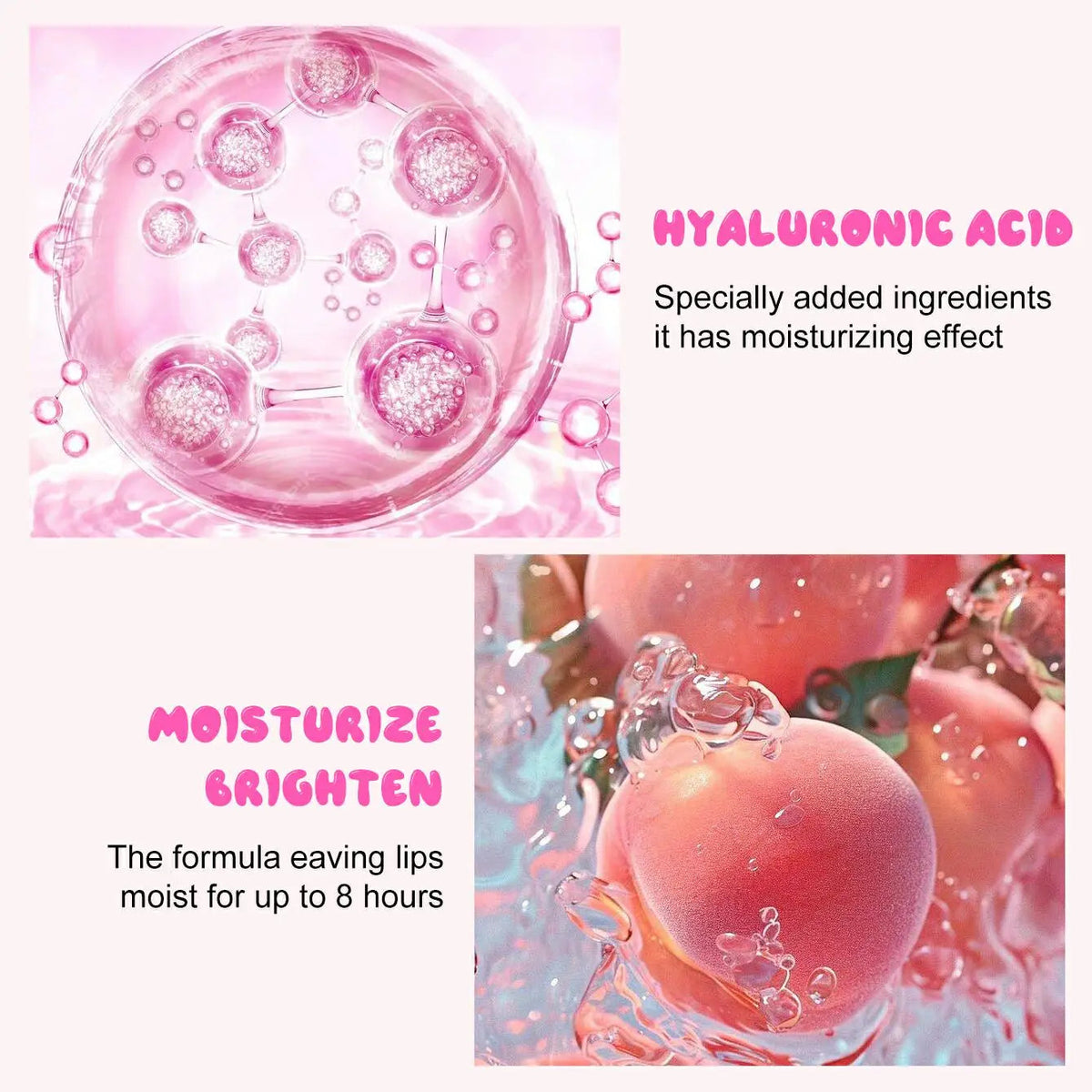 4g Heci Herbal Lip Butter Cream Stick Cream Press Type Super Juicy Mineral Lipstick Tinted Lip Moisturizer Shimmer Lip Stick Good Vibrations
