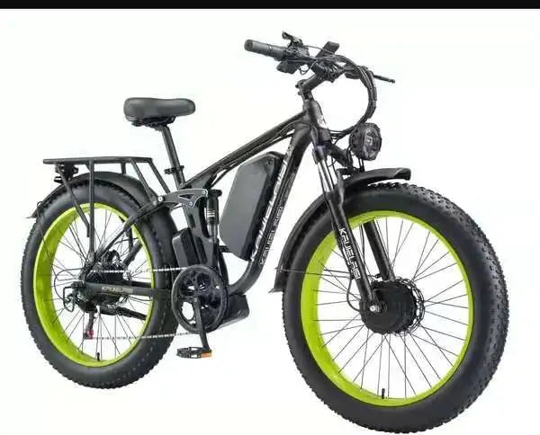 New Arrival V3PRO Electric Bike 52V Dual Motors 26Ah Integrated Lithium Battery Aluminum Alloy Hybrid Bike with 60km Range Good Vibrations