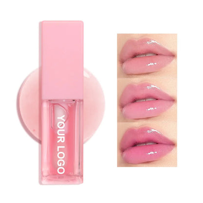 Bulk Ph Reactive Colour Change Tinted Lip Glow Oil Private Label Changing Color Lip Gloss Good Vibrations