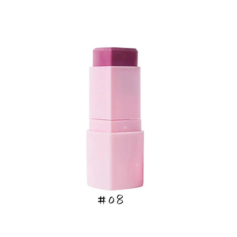 Custom LOGO hot sale heart-shaped rouge stick blush stick lipstick natural colour correction stick lipstick blusher Good Vibrations
