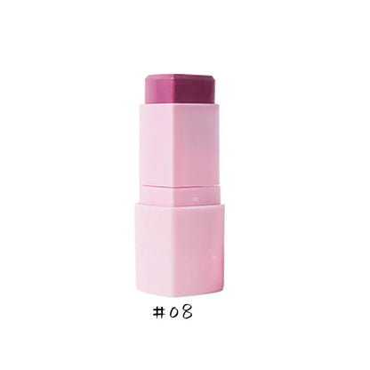Custom LOGO hot sale heart-shaped rouge stick blush stick lipstick natural colour correction stick lipstick blusher Good Vibrations