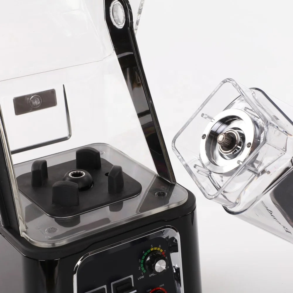 Juice Bar BL802S Commercial Blender Intelligent Programma 1.8L Ice Crush Jug with Soundproof Cover Good Vibrations