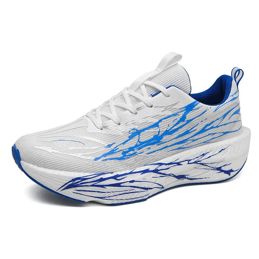 New Running Shoes Breathable and Cushioned Marathon Sports Shoes Lightweight and Non-slip Running and Fitness Shoes Good Vibrations