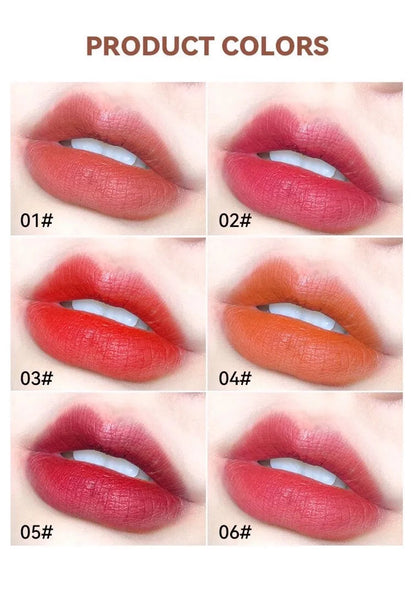 Derol Coffee Cup Capsule Lipstick Kit 6 Colors/cup Mini Star Lipstick Velvet Matte Candy Lip Stick Set Good Vibrations