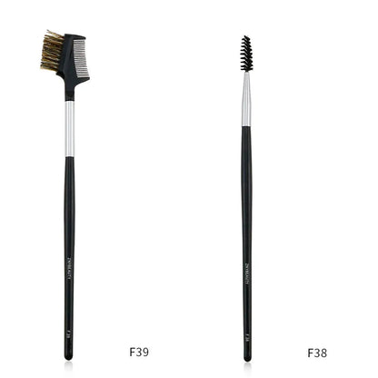 ZNY Professional 5-40 Pcs Black Wholesale Makeup Brushes Set Powder Foundation Highlight Eyebrow Eye Shadow Brushes Makeup Good Vibrations