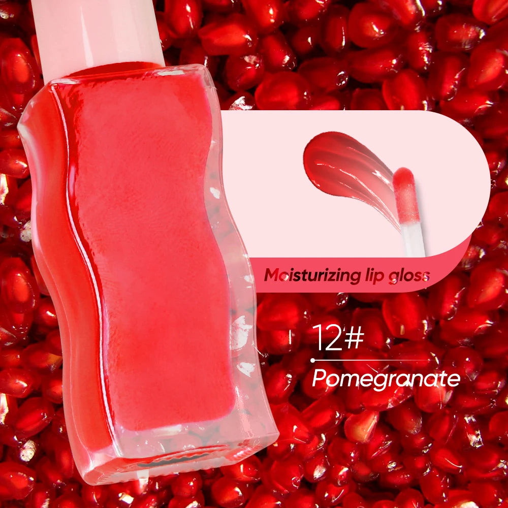 Wholesale Glossy Lip Gloss with Glitter Mineral-Infused Private Label Beauty Makeup Cream Liquid in Box Packaging Good Vibrations