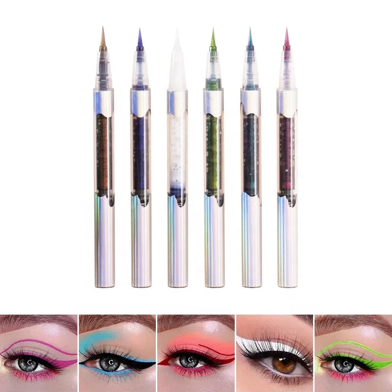 Waterproof High Pigment Multichrome Liquid Eye Shadow Liner Long-wear Eyeliner Good Vibrations
