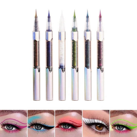 Waterproof High Pigment Multichrome Liquid Eye Shadow Liner Long-wear Eyeliner Good Vibrations