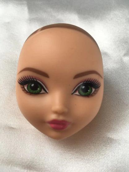 Monstering High Doll Toy Head No Hair Doll  Heads DIY Plants Hair Head Doll Bald Heads Original Rare Collection Head Toys Good Vibrations