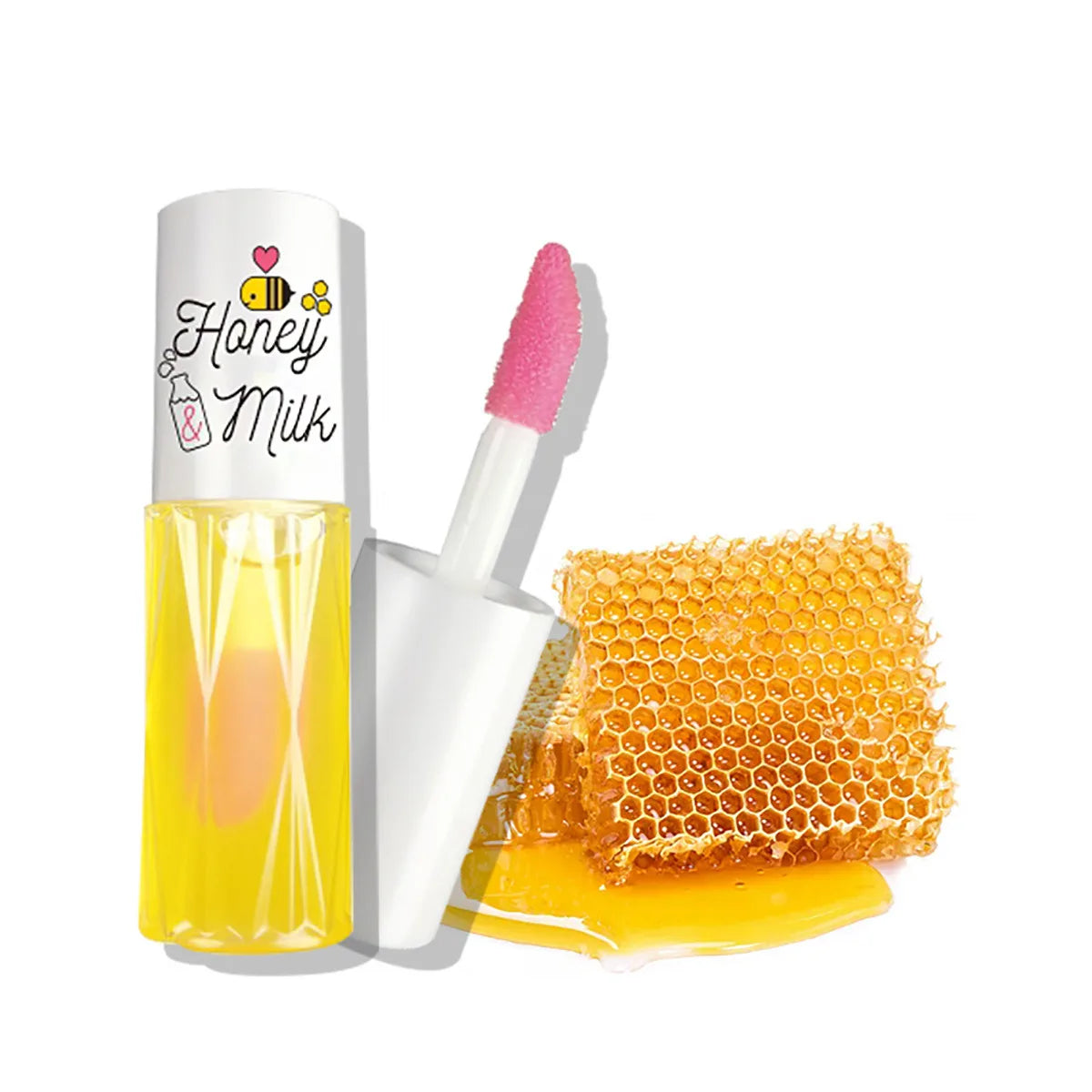 Cute Lollipop Lip Gloss Honey Moisturizing Matte Liquid Lipstick Red Velvet Lipgloss Long Lasting Candy Plump Lips Lips Makeup Good Vibrations