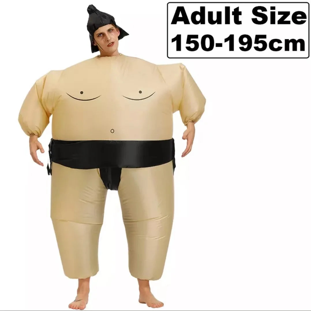 Halloween Costumes for Adult Men Women Cosplay Clown Anime Mascot Inflatable Costume Carnival Party Christmas Role Play Dress Good Vibrations