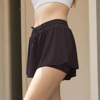 Custom Women's Athletic Yoga Running Golf Workout Sport Quick Dry Pink Black Pleated Tennis Skirts for Women With Pockets Shorts Good Vibrations