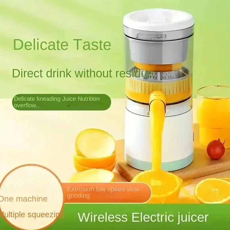 Portable USB Rechargeable Juicer,Multifunctional Manual Squeezer for Lemons,Limes,Orange,Restaurant Kitchen Gadgets Good Vibrations