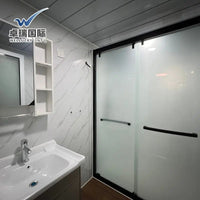 WELLUCKY Factory 20ft 2 Bedroom Australia Expandable House Tiny Home Villa Hotel Prefab House Prefabricated Container Home Good Vibrations