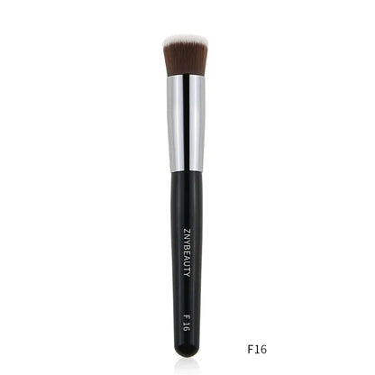 ZNY Professional 5-40 Pcs Black Wholesale Makeup Brushes Set Powder Foundation Highlight Eyebrow Eye Shadow Brushes Makeup Good Vibrations