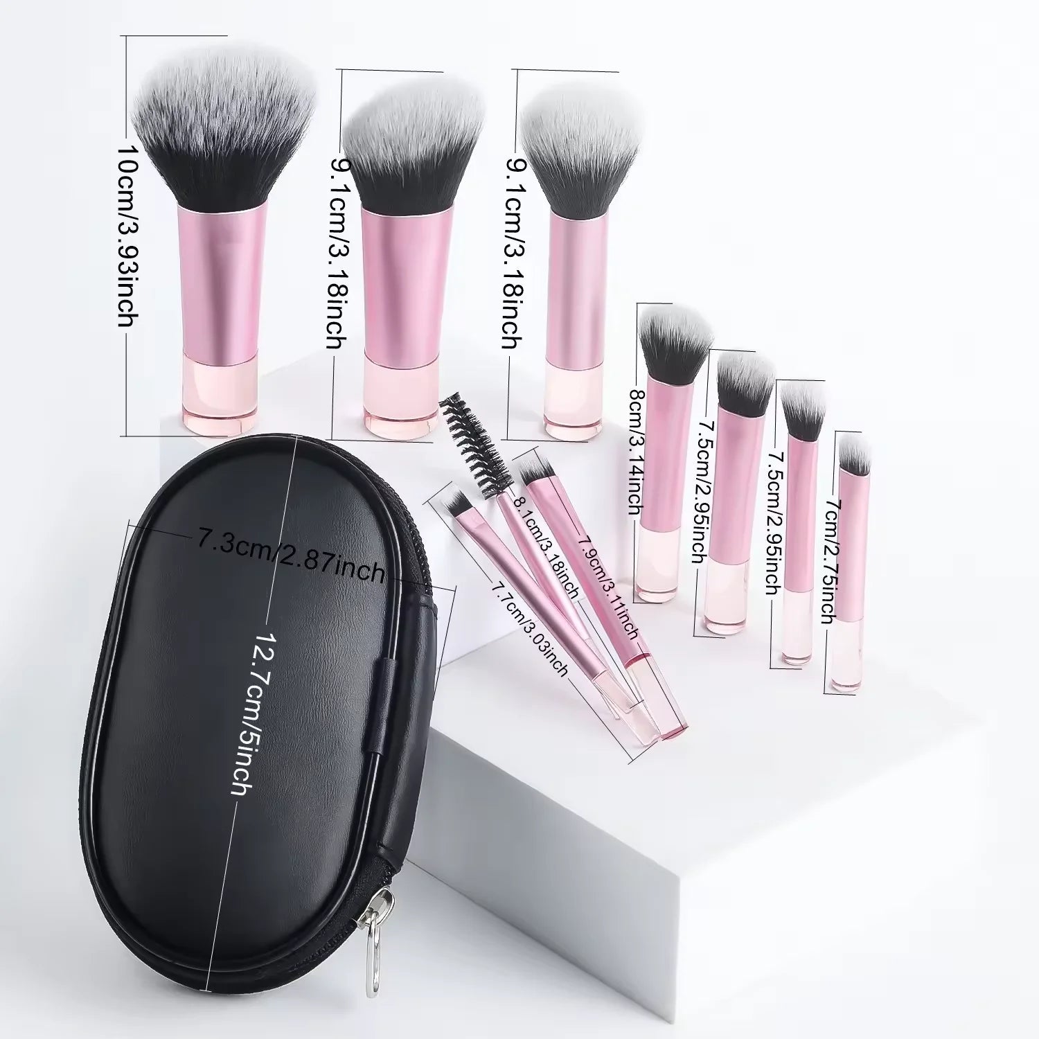Wholesale 10 Pcs Makeup Brushes Tool Set Cosmetic Powder Eye Shadow Foundation Blush Blending Makeup Brush Set Good Vibrations