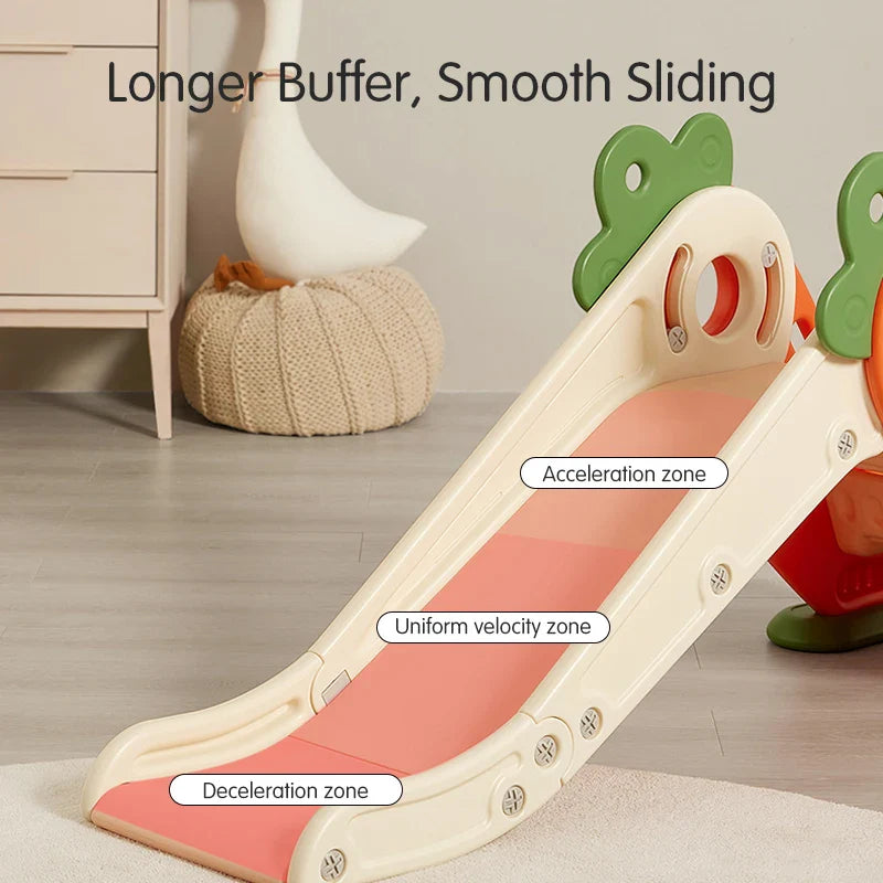 Feelbaby PE Material Indoor Playground Playhouse Foldable Mini Kids Slide Children's Toy Equipment for Garden Occasions Good Vibrations