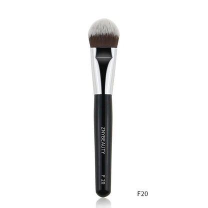 ZNY Professional 5-40 Pcs Black Wholesale Makeup Brushes Set Powder Foundation Highlight Eyebrow Eye Shadow Brushes Makeup Good Vibrations