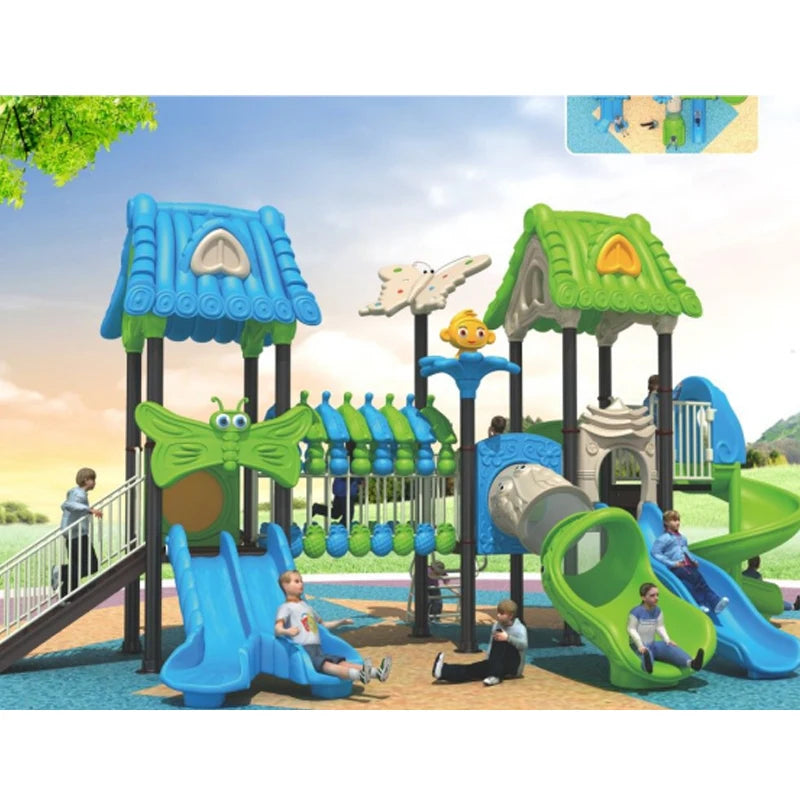 Customizable,School Park Available,High Quality,Modern Design China Wholesale Kids Outdoor Playground Playhouse Good Vibrations