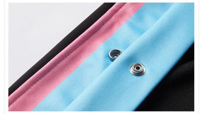 Harajuku Fashion Sports Men Pants Daily Outdoor Basketball Sweatpants Hollow Out Side Stripe Button Fly Design Creative Trousers Good Vibrations