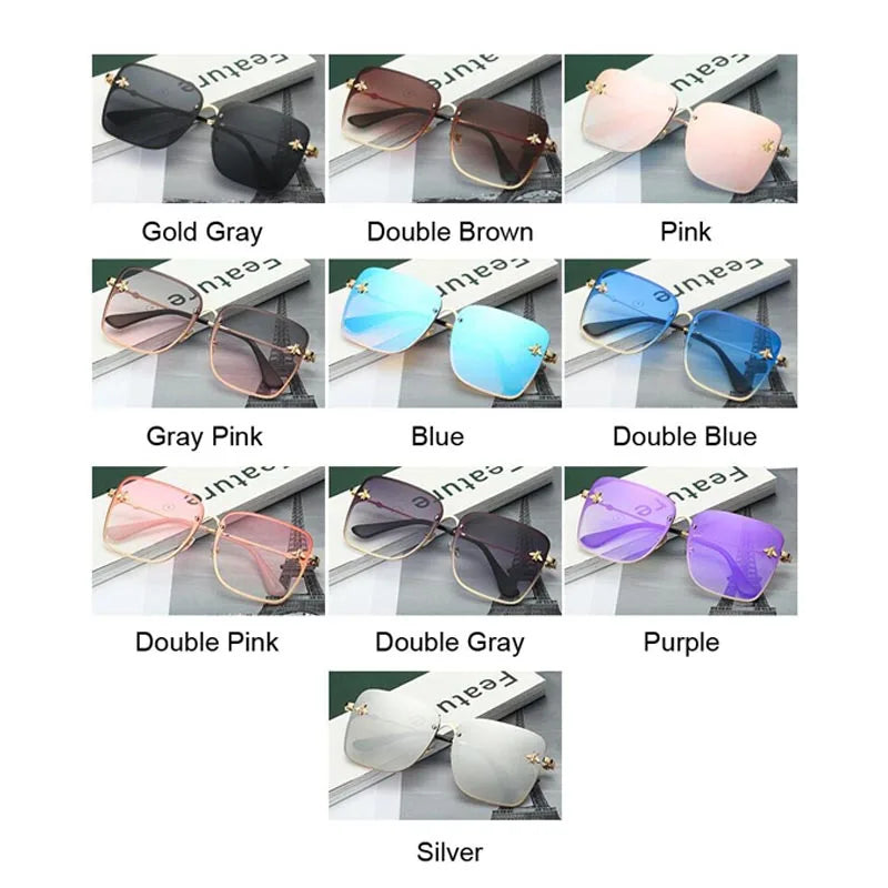 2021 Woman Luxury Brand Designer Fashion Unisex Sunglasses High Quality Sun Glasses Eyewear Ladies Female Glasses Good Vibrations
