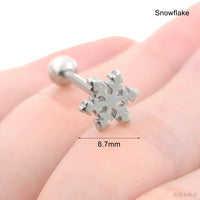 Sexy Genital Spider Moon KISS Rose Tongue Piercing Heart Balls Surgical Stainless Steel Tongue Rings Daisy Tounge Rings Jewelry Good Vibrations Adult Super Store