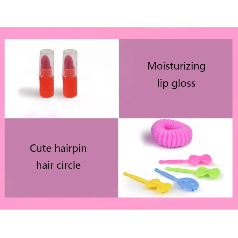 Girl Play House Jewelry Box Dressing Up Toys Eye Shadow Accessories Make-up Toys Girl Play House Jewelry Box hot Good Vibrations