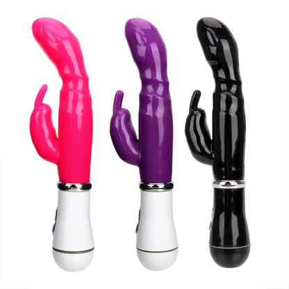 IKOKY Female Masturbator G-spot Massager Rabbit Vibrator Erotic Sex Toys For Women Clitoris Stimulator Good Vibrations Adult Super Store