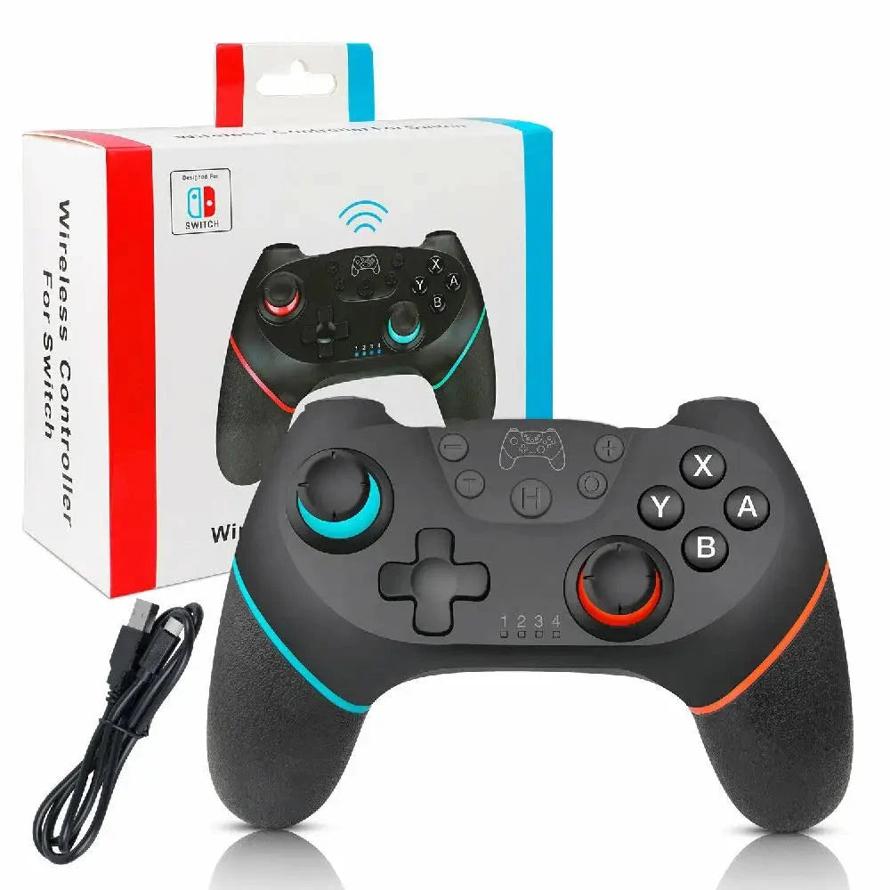 Switch Pro Controller Wireless Bluetooth Gamepad Joystick For Nintend Switch Console Pro Host With 6-axis vibration game Handle Good Vibrations
