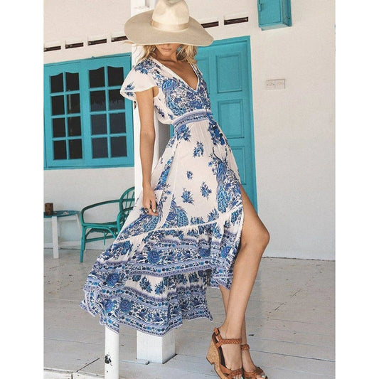 TD Modern Women Outfits Own Design Office Lady Style Crocheted High Low Knee-Length Dress for Any Season for Picnics Days Out Good Vibrations