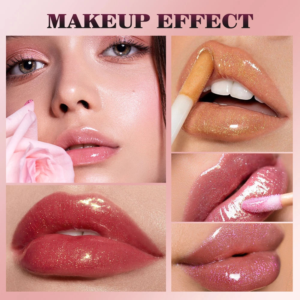Private Label Wholesale Lips Cosmetics Plumping Long Lasting Lip Oil Plump Moisturizing Transparent Glossy Lip Gloss for Makeup Good Vibrations