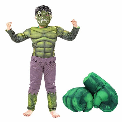 Hot Sale Muscle Children Halloween Costume Superhero Captainamerica Tv&movie Cosplay Costume Good Vibrations