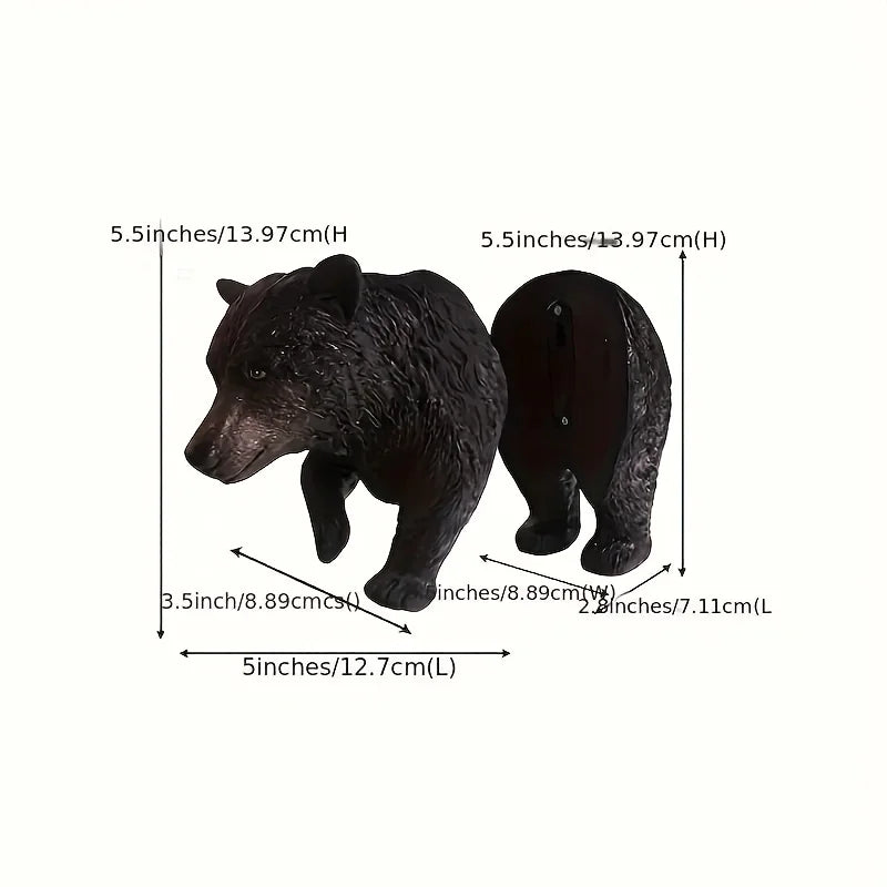 1pc, Tree Decoration Outdoor Baby Bear Garden Hide And Seek Tree Hug Outdoor Tree Sculpture Good Vibrations