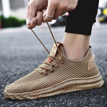 Running Shoes Men's Shoes Autumn 2020 New Korean Sports Shoes Men's Fashion Casual Shoes Soft Bottom Breathable sneakers women Good Vibrations