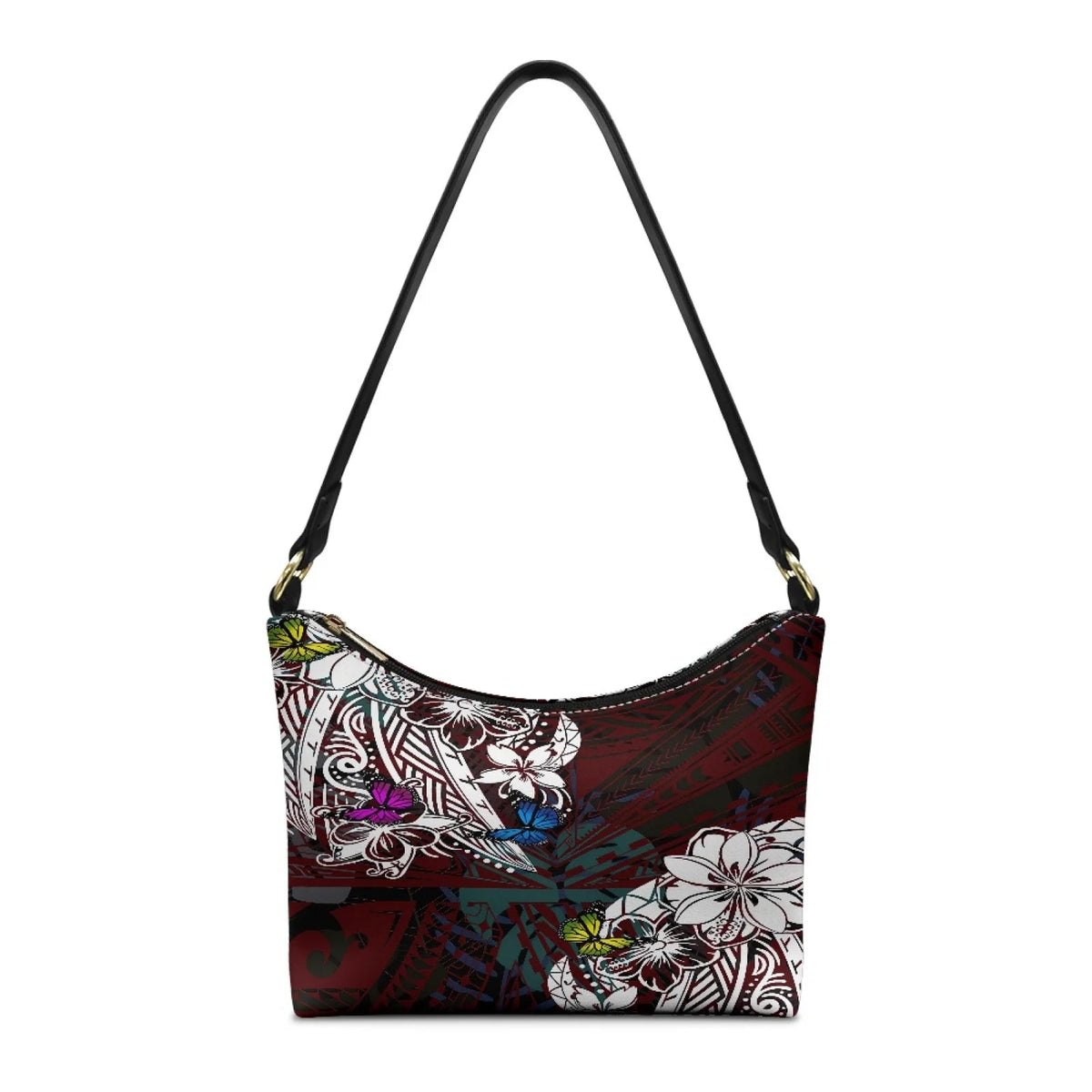 Wholesale High Quality Luxury Exquisite PU Women's Casual Shoulder Bag Custom Printed Underarm Bag Fashionable Lady Dropshipping Good Vibrations