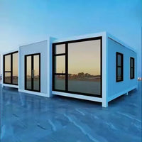 1-Room Prefabricated Shipping Container Home Expandable 40ft/20ft Villa Demountable Tiny House Made of Steel Sandwich Panel Good Vibrations